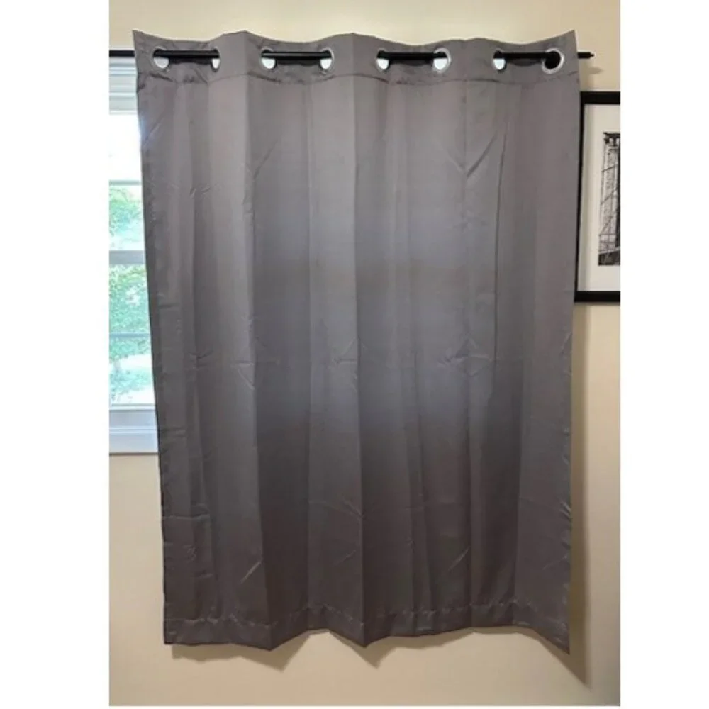 Liz Claiborne Home Kathryn grommet panel curtains, gray, 4 panels